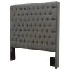 CoasterEssence 300621KEB1 Camille - Upholstered Eastern King Panel Headboard - Gray