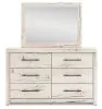 Benchcraft® B2310B1 Lawroy - Dresser And Mirror - Light Natural