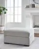 Benchcraft® 2090411 Gabyleigh - Ottoman With Storage - Nickel