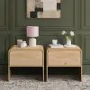 New Classic 30-T3518N-2ET New Classic 30-T3518N-2ET Mara - One Drawer End Table / Bedside Table (Set of 2) - Natural