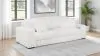Coaster Fine Furniture 600535PB2 Jacana - RAF Power Sofa Chaise With 2 Piece Pillow, Box 2 of 2 - Ivory