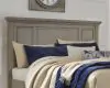 Ashley Furniture B733-57 Ashley Furniture B733-57 Lettner - Queen Panel Headboard - Light Gray