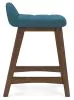 Ashley Furniture D615-324 Lyncott - Upholstered Barstool (Set of 2) - Blue / Brown