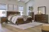 Ashley Furniture B685/31/36/56/58/97 Ashley Furniture B685/31/36/56/58/97 Danabrin - 5 Pc. - Dresser, Mirror, King Panel Bed - Brown