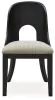 Ashley Furniture D821-01 Rowanbeck - Dining Upholstered Side Chair (Set of 2) - Gray / Black