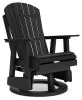 Ashley Furniture P108/835/820/701 Hyland Wave - 3 Pc. - Glider Loveseat, Swivel Glider Chair, Cocktail Table - Black