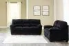 Ashley Furniture 24204/38/35 Ashley Furniture 24204/38/35 SimpleJoy - 2 Pc. - Sofa, Loveseat - Onyx
