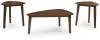 Ashley Furniture T135-13 Lyncott - Occasional Wood Table Set (Set of 3) - Brown