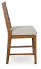 Ashley Furniture PCD824-924 Greddinton - Upholstered Barstool (Set of 2) - Brown