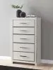 Ashley Furniture PCB3381-46 Zuraleus - Five Drawer Chest - White