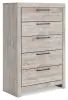 Ashley Furniture PCB1120-46 Ashley Furniture PCB1120-46 Broachmyn - Five Drawer Chest - Gray