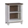 Liberty Furniture 237-ER00B River Place - Right Pier Base - Riverstone White & Tobacco