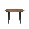 New Classic D4832B-48S-RND Potomac - 5 Piece Round Dining Set (Table & 4 Chairs) - Brown / Black