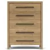 Riverside Furniture 91095 Davie - 5 Drawer Chest - Light Brown