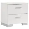 CoasterEssence 300345Q-S5 Jeremaine - Queen 5 Piece Bedroom Set - White
