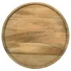 CoasterEssence 915105 Ixia - Round Solid Mango Wood Accent Side Table - Natural