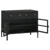 CoasterElevations 951761 Sadler - 2-Drawer Metal Accent Storage Cabinet - Matte Black