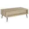 Coaster Fine Furniture 701038 Welsh - 1-Drawer Engineered Wood Coffee Table Antique Pine - Distressed Pine
