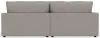 Jackson Furniture Industries 2405/36/37-18 Jackson Furniture Industries 2405/36/37-18 Trevor - 2 Piece Extra Deep Oversized Sofa - Nickel
