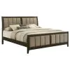 Coaster Fine Furniture 224421KE Wilkes - Upholstered Eastern King Bed - Dark Cocoa