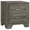 Coaster Fine Furniture 223341KW-S5 Wright - 5 Piece California King Bedroom Set - Brown Oak