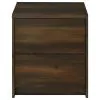 Coaster Fine Furniture 315882 Westpark - 2-Drawer Nightstand LED Lights And USB - Dark Pine