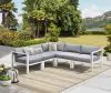 Intercon NS-SF-ARMLSS-BUF-5PC Intercon NS-SF-ARMLSS-BUF-5PC Nash - 5 Piece Outdoor Seating Sectional - Buff