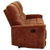 Coaster Fine Furniture 609574 Navarro - Chenille Upholstered Reclining Sofa - Burnt Orange