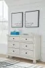 Ashley Furniture B742-21 Ashley Furniture B742-21 Robbinsdale - Dresser - 6 Drawers - Antique White