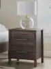 Ashley Furniture EB3660-292 Ashley Furniture EB3660-292 Calverson - Two Drawer Night Stand - Mocha