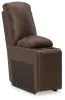 Ashley Furniture U71604S9 Ashley Furniture U71604S9 Dunleith - 7-Piece Power Reclining Sectional With LAF And RAF Zero Wall Power Recliners - Chocolate