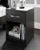 Ashley Furniture EB3392-191 Finch - One Drawer Night Stand - Black