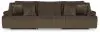Ashley Furniture 92705S8 Ashley Furniture 92705S8 Top Tier - 3-Piece Reclining Sectional Sofa - Chocolate