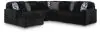 Ashley Furniture 98103S21 Ashley Furniture 98103S21 Midnight-Madness - 5-Piece Sectional With Laf Corner Chaise - Onyx