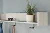 Ashley Furniture EA1864-151 Socalle - Wall Mounted Coat Rack w/Shelf - Light Natural