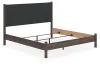 Ashley Furniture PCB2614B29 Ashley Furniture PCB2614B29 Pamytta - King Upholstered Panel Bed - Brown