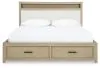 Ashley Furniture B602B4 Ashley Furniture B602B4 Calmoro - Queen Bookcase Bed - Gray