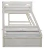 Ashley Furniture B742B16 Robbinsdale - Twin Over Full Bunk Bed With Storage - Antique White