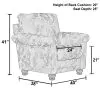 Jackson Furniture Industries 77927-2442/38 Jonesport - Accent Chair - Grey