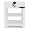 Riverside Furniture 30769 Rosalie - 1 Drawer Nightstand - White