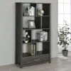 CoasterEssence 801577 Dylan - 4-Shelf Storage Bookshelf - Weathered Gray