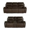 New Classic 20-093-2NP New Classic 20-093-2NP Brookings - 2 Piece Manual Sofa & Loveseat - Brown