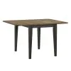 Intercon HP-TA-3650D-BBP-C Harper - Drop Leaf Table - Brushed Brown / Pecan