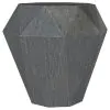 Coaster Fine Furniture 931159 Jacinto - Octagonal Solid Mango Wood Side Table - Gray