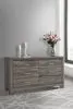 Coaster Fine Furniture 223343 Wright - 6-Drawer Dresser Cabinet - Brown Oak