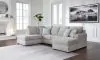 Benchcraft® 20904S2 Gabyleigh - 2-Piece Sectional With Raf Chaise - Nickel