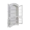 Liberty Furniture 244-DR-DC Magnolia Manor - Display Cabinet - Antique White