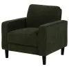 Coaster Fine Furniture 511216 Ruth - Fabric Upholstered Track Arm Accent Chair - Matcha Green