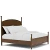 Riverside Furniture 61773-61771-61772 Calhoun - Queen Panel Bed - Whiskey Oak