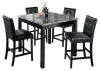 Ashley Furniture D154-223 Maysville - Square Counter TBL Set (Set of 5) - Black